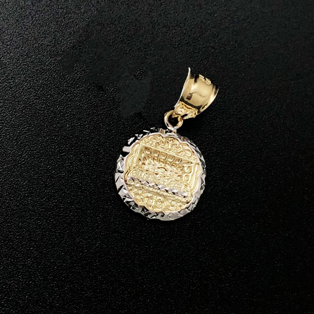 The Last Supper Lightweight Pendant 10K Yellow Gold Pendant HipHopBling